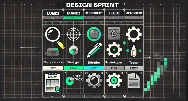 Le design Sprint en couverture d'article